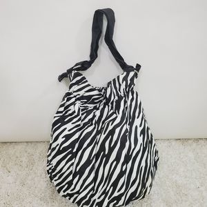 Like new never used zebra bag/ purse